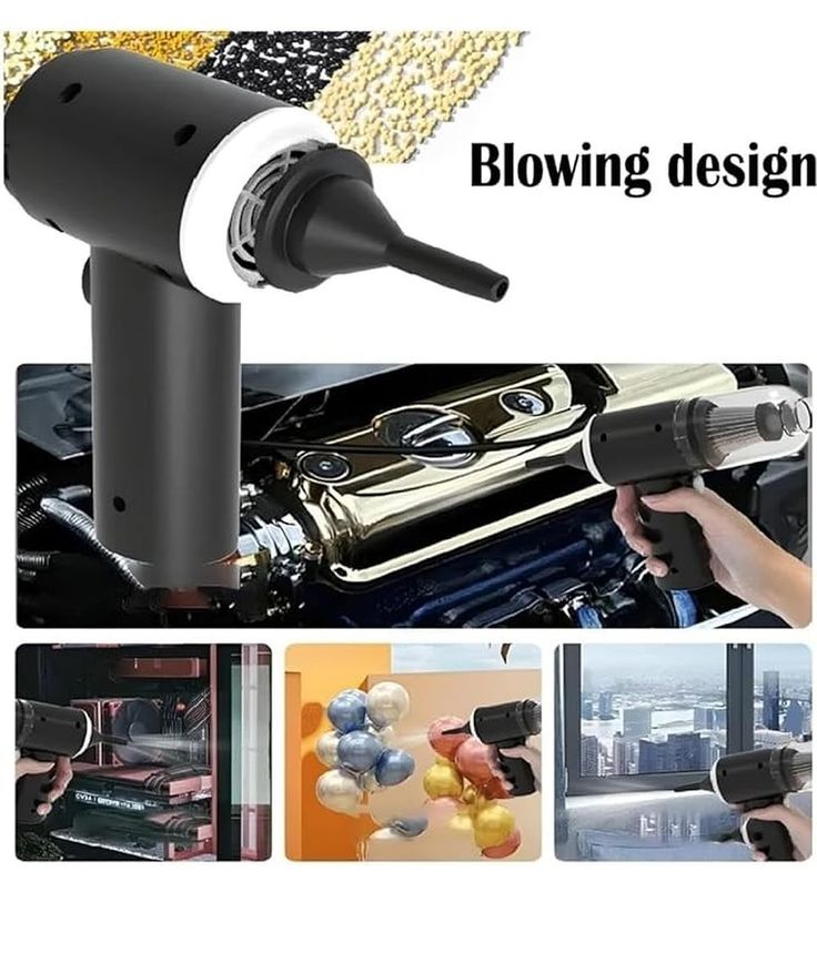 3-in-1 Rechargeable Vacuum Cleaner and Blower.